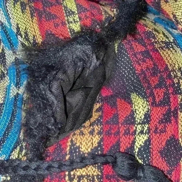 UNIF Aztec print faux fur jacket - Picture 6 of 9